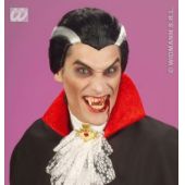 Perücke - Vampir mit grauen Streifen (Erwachsene) - Karneval