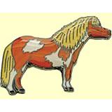 Pferde-Pin Shetland Pony