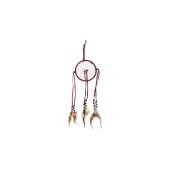 Traumfänger / Dreamcatcher Wildleder 13 cm