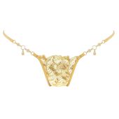 Lucky Cheeks Luxus String Gold Fever
