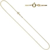Venezianerkette 585 Gelbgold 1,5 mm 45 cm Gold Kette Halskette