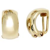 Ohrclips 333 Gold Gelbgold 7,8 mm breit Ohrringe Clips