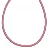 Leder Halskette Kette Schnur rosa 100 cm