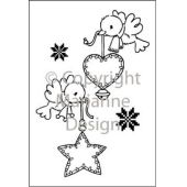 Eline s clear stamps flying decoration