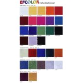 Efcolor Farbschmelzpulver, Metallic-Effekt stuktur