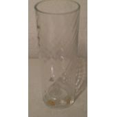 Kerzenhalter /  Vase aus Glas Colonade klein