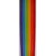 Regenbogenwachsstreifen 2mm, L:23cm, 7 Farben ? 2Streifen