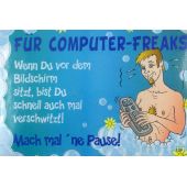 FÜR COMPUTER-FREAKS SEIFE Pflegeseife Geschenk GAG Seife 100g