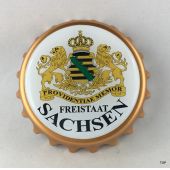 Kapselheber Sachsen sächsischem Wappen Flaschenöffner Magnet