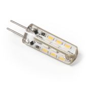 LED-Stiftsockellampe McShine "Silicia", G4, 1,5W, 120 lm, warmweiß