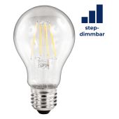 LED Filament Glühlampe McShine "Filed", E27, 6W, 620lm, warmweiß, step-dimmbar