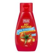 Felix Austria Hot Ketchup ohne Zuckerzusatz 435g