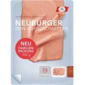 Neuburger Leberkäse - fein aufgeschnitten - 250g
