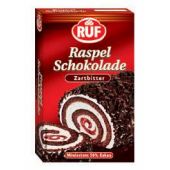 Ruf Raspel Schokolade Zartbitter 100g