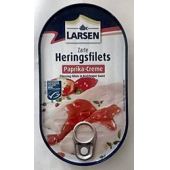Larsen zarte Heringsfilets Paprika-Creme 200g