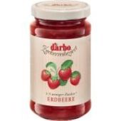 Darbo zuckerreduzierter Fruchtaufstrich Erdbeere 250g