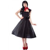 Rockabilly-Kleid,schwarz Größe S