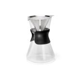 Kaffeebereiter Slow Coffee Maker Lento 880 ml Kaffeekanne mit Filter Kaffeekocher Glas Kaffee kochen