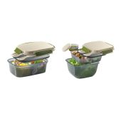 Cilio Lunch-Box to-go BPA-frei Kühlbox Kühlakku Brotdose Brotbox Picknick Lunchbox