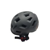 SPEQ E-Bike Helm Größe S/M 54-58 cm dunkelgrau Rücklicht Blinker Fahrradhelm