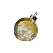 Sompex Leuchte Ornament LED große Weihnachtskugel Lichtkugel dimmbar Gold 30cm