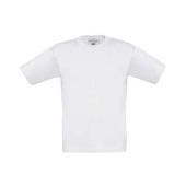 T-Shirt B&C Exact 190 Kids, Weiß, Gr. 128