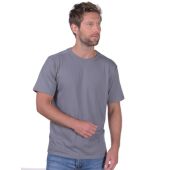 SNAP Workwear T-Shirt T2, Gr. S, Stahlgrau