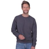 SNAP Sweat-Shirt Top-Line, Gr. S, Farbe dunkelgrau