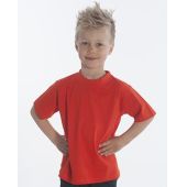 SNAP T-Shirt Basic-Line Kids, Gr. 128, Farbe rot
