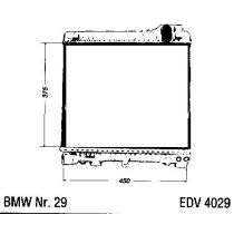 NEU + Kühler BMW 3 E 30 323 Schaltgetriebe - 9.82 - 8.85 - Kühlsystem Wasserkühler / Radiator + + + NEU