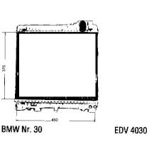 NEU + Kühler BMW 3 E 30 323 - 9.83 - 8.85 Automatic - Kühlsystem Wasserkühler / Radiator + + + NEU