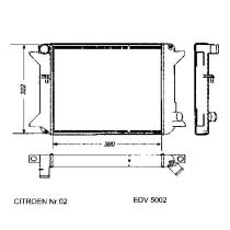 NEU + Kühler Citroen C 15 E 1.4 Schaltgetriebe - 9.85 - 8.88 - Citroen Visa 10 / S11 E / RE Schaltgetriebe - 9