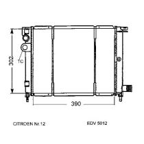 NEU + Kühler Citroen AX .2 / 15 1.5D Schaltgetriebe - 9.94 - 8.xx - Lada Sagona 1.5D Schaltgetriebe - 9.95 - 8