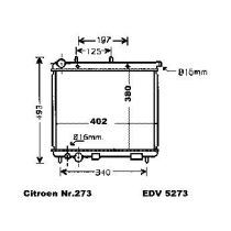 NEU + Kühler Citroen C 3 / Pluriel / Cabrio / Bivalent 1.4 Automatic - 9.02 - 8.xx - Kühlsystem Wasserkühler /