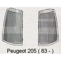 NEU + Blinker / Blinklicht / Blinkleuchten Peugeot 205 Satz weiß / gelb - 9.82 - 8.xx + + + NEU