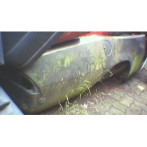 Heckblech Heckteil Opel Manta B Limousine - 9.75 - 8.81 - incl. Seitenteil Abschnitt rot - Reparaturblech / Ka