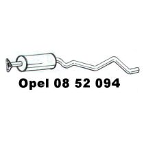 Vorschalldämpfer Opel Kadett E Caravan 1.3 / 1.4 / 1.6 / 1.7 / 1.8 / 2.0 - Opel / GM / Vauxhall 9.84 - 8.91 -