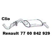 NEU + Endschalldämpfer Renault Clio .1 1.2 / 1.4 / 1.9 D / \\* 1.8 - 9.xx - 8.xx - Schalldämpfer Abgasanlage / 
