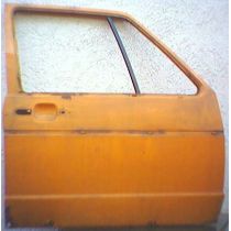 Tür VW Golf 1 / Jetta 1 / Caddy 14 / 16 / 17 .2 4 / 5T / VR orange - 9.77 - 8.83 - gebraucht