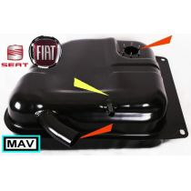 NEU + Tank Fiat Panda / Seat Marbella [ 141 .1 / 0.9 / Vergaser ] - ( 9.79 - 8.83 ) - 4405368 7598565 oval MF