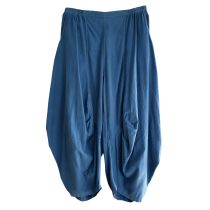 LAGENLOOK blaue Ballon HOSE Barbara Speer Design