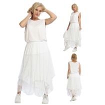 AKH - weiße Lagenlook Röcke aus Spitze Sommer
