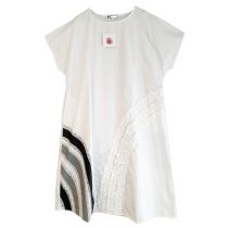 Lagenlook weiße Sommerkleider Baumwolle New Collection