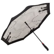 Von Lilienfeld Regenschirm Stockschirm Schwarze Katzen Damen