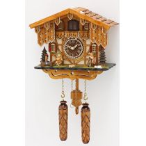 Original Schwarzwald- Kuckucksuhr mit Kuckuck und 12 Melodien- Cuckoo Clocks