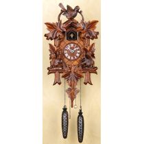 Orig. Schwarzwald- Kuckucksuhr- Waldtiere -Cuckoo Clock- handmade Germany Black Forest