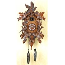 Orig. Schwarzwald- Kuckucksuhr- Vogelwelt-avifauna- Cuckoo Clock- handmade Germany Black Forest