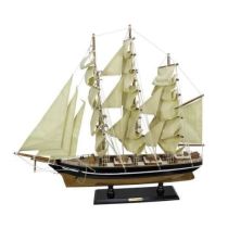 Segelschiff, Schiffsmodell, Standmodell- maritime Deko- 57 cm