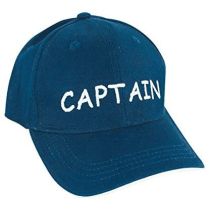 Captain BASECUP Cap Schirmmütze Baumwolle Bestickt- Marineblau