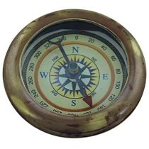 Kleiner Kompass im Antikdesign- kein polieren